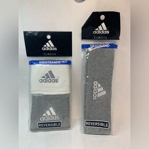 Adidas Climalite Headband/Wristband bundle